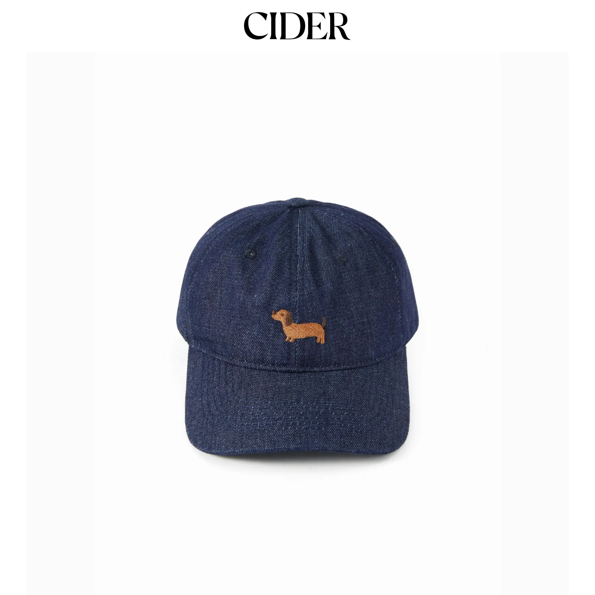 Cider DOG EMBROIDERED BASEBALL CAP