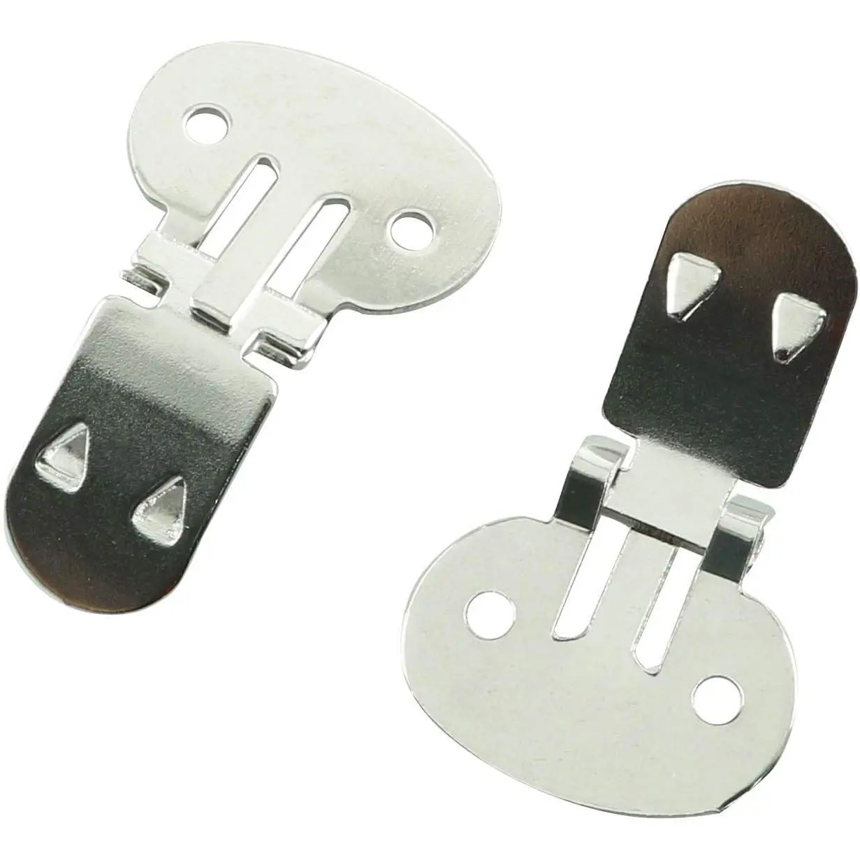 12 count 304 Stainless Steel Blank Shoe Clips  Shoe Clamps DIY Crafts Findings Accessories (31mm x 20mm)