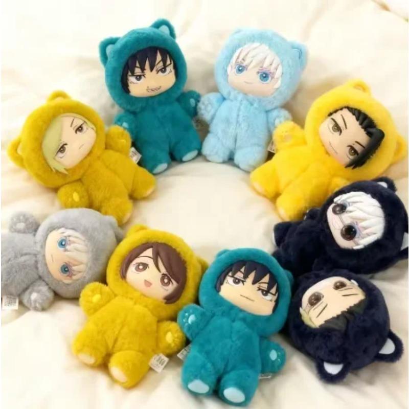 Eaki Cat Park Party Gojo Satoru Plush Doll Jujutsu Kaisen Season 2 Blind Box Bag Charm Collectible Toy In Stock