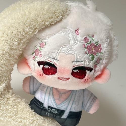 HOT 10cm Love and Deepspace Blossom Rendezvous 10cm Sylus Aster Caleb Rafayel Zayne Cotton Plush Doll Keychain Pendant Gift