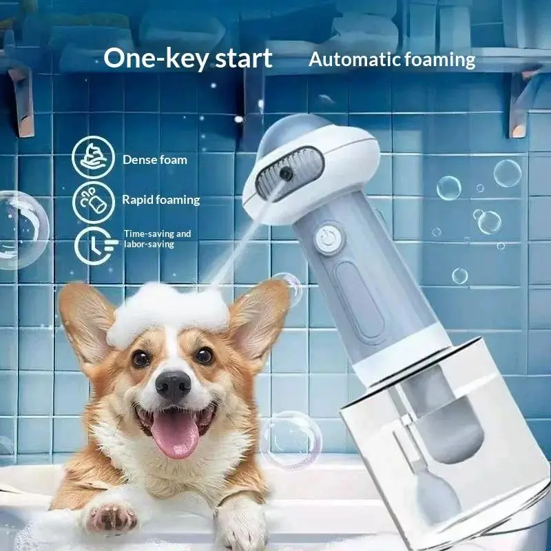 2026 new hot seller, Dog & Cat Bathing Shampoo Foamer, Pet Bath Foaming Machine, Shampoo Bubble Machine