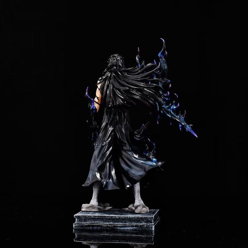 Gk Bleach Mugetsu Ichigo Action Figure Statue Desktop Ornaments PVC Collection Anime 33cm Kurosaki Ichigo 1.0 Figures Model Toys