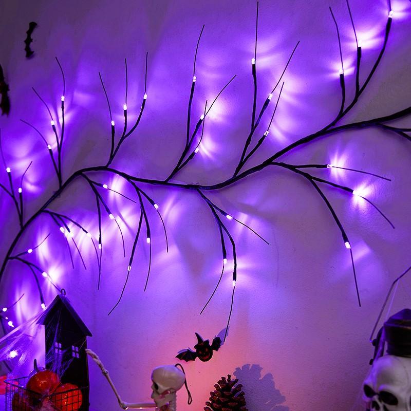 Halloween LED Light, USB Plug-in 8 Modes LED String Light, Led Mood Light, Decorative Light for Home Party Festival, Festive Decorations, Home Decor, Room Decor, Ornaments, Decoration, Led Light Up