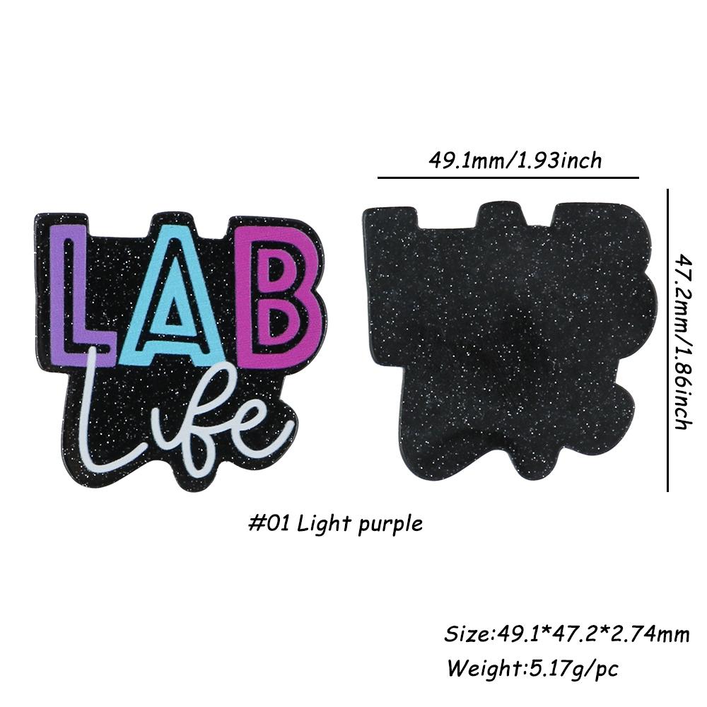 3 Piece Resin Acrylic Flat Back Charms, Multi-Color Heart Rainbow Wheelchair DIY Craft Supplies, Perfect for Badges, Phone Stands, Hair Clips