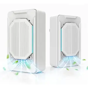 Air Purifiers for  Pets (2 Pack), Air  Plug In for Bedroom, Office & Kitchen, Portable Quiet Odor Reducer for Pets, , Dust & Pollen, Air Freshener, Easy to Use, Low Noise