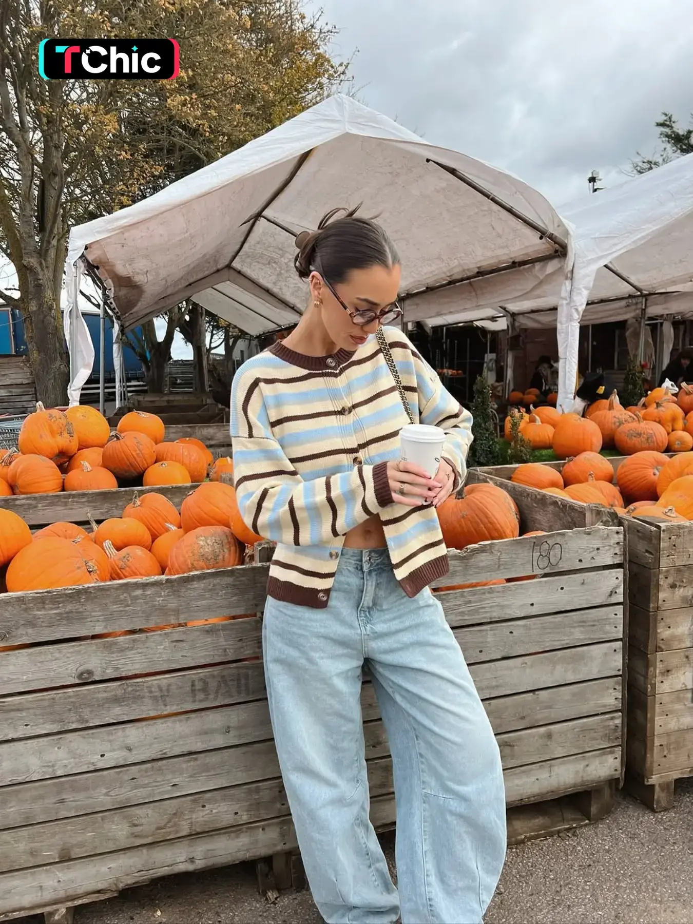 Women's Long Sleeve Striped Button Open Front Knit Sweater, Loose Fit Casual Fashion, Versatile Fall Winter Top, Stylish and Comfortable, Knitwear