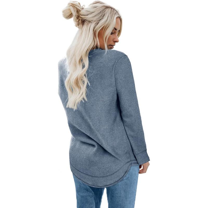 Sweatshirts for Women Crewneck Long Sleeve Shirts Tunic Tops for Leggings Fall Fashion Winter Clothing