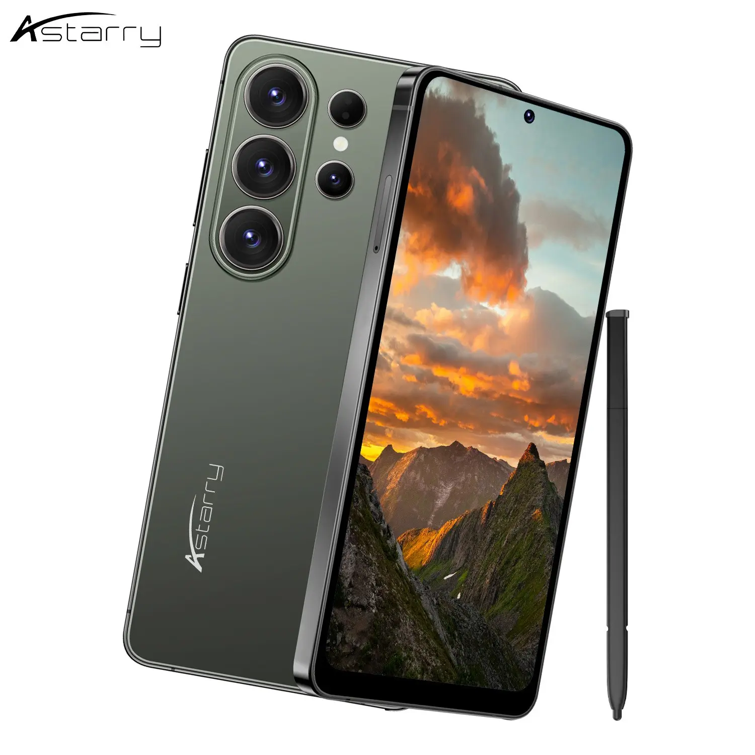 Astarry-26 Ultra smartphone with 3GB RAM, 32GB ROM, 4100mAh battery, 5+13MP Android 12 6.75-inch screen, 4G network, dual SIM, dual standby, and stylus suitable for students