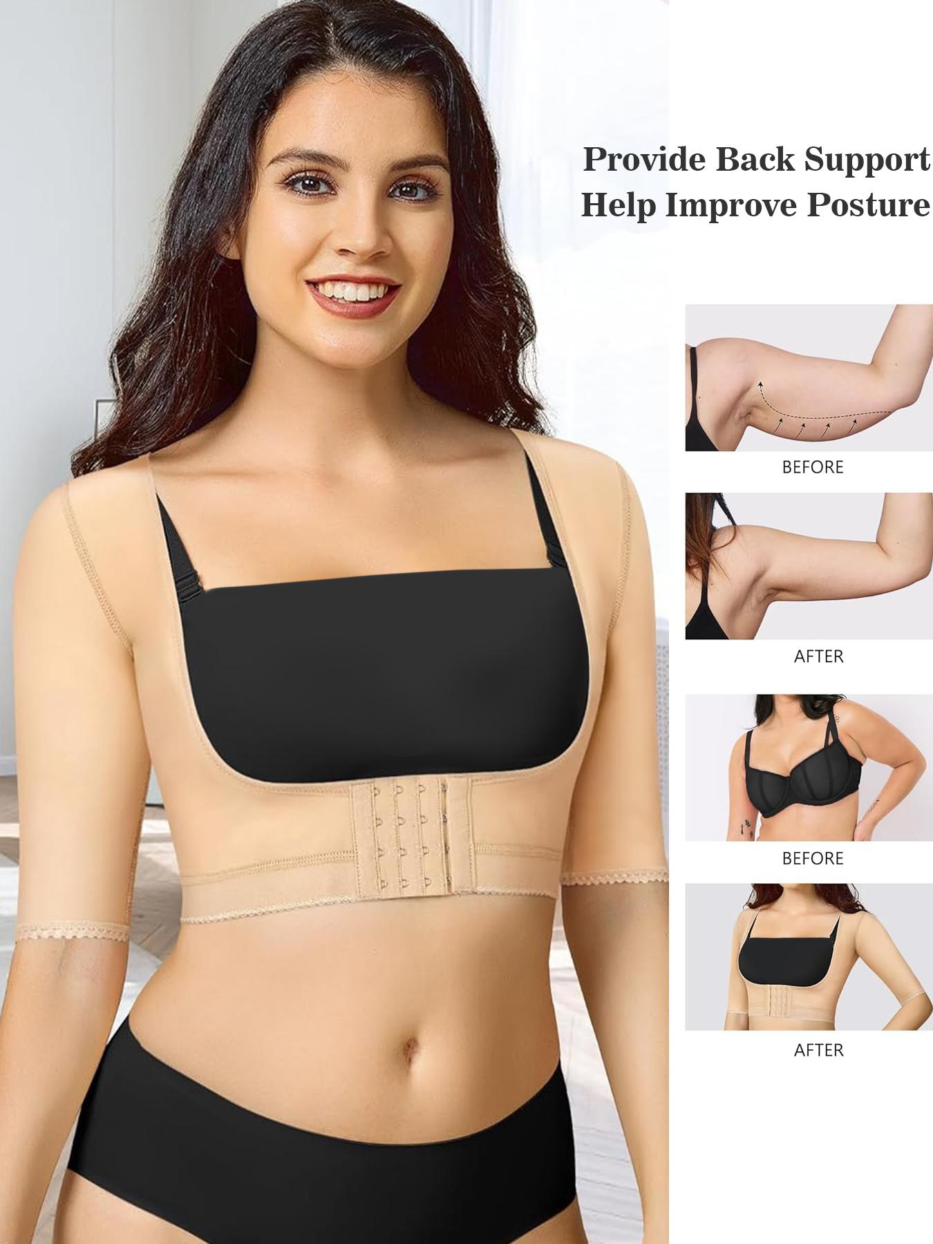 Women's Slimming Compression Shirt, High Elasticity U-Cut Design, Anti-Sagging, Easy Wear & Remove, All Seasons Casual Top Underwear christmas push up bra