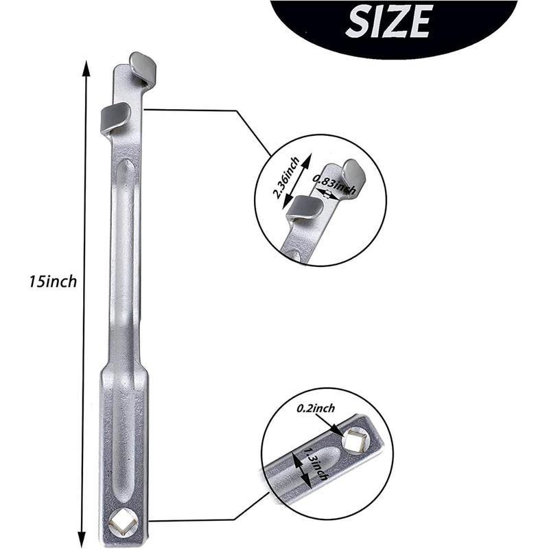 Torque Wrenches Extender Tool Bar with Magnet - Wrench Extension with 1/2 Inch Hole, for Mechanics, Garage Tradesman, Handyman to amplify torque, 2025 Viral Tool