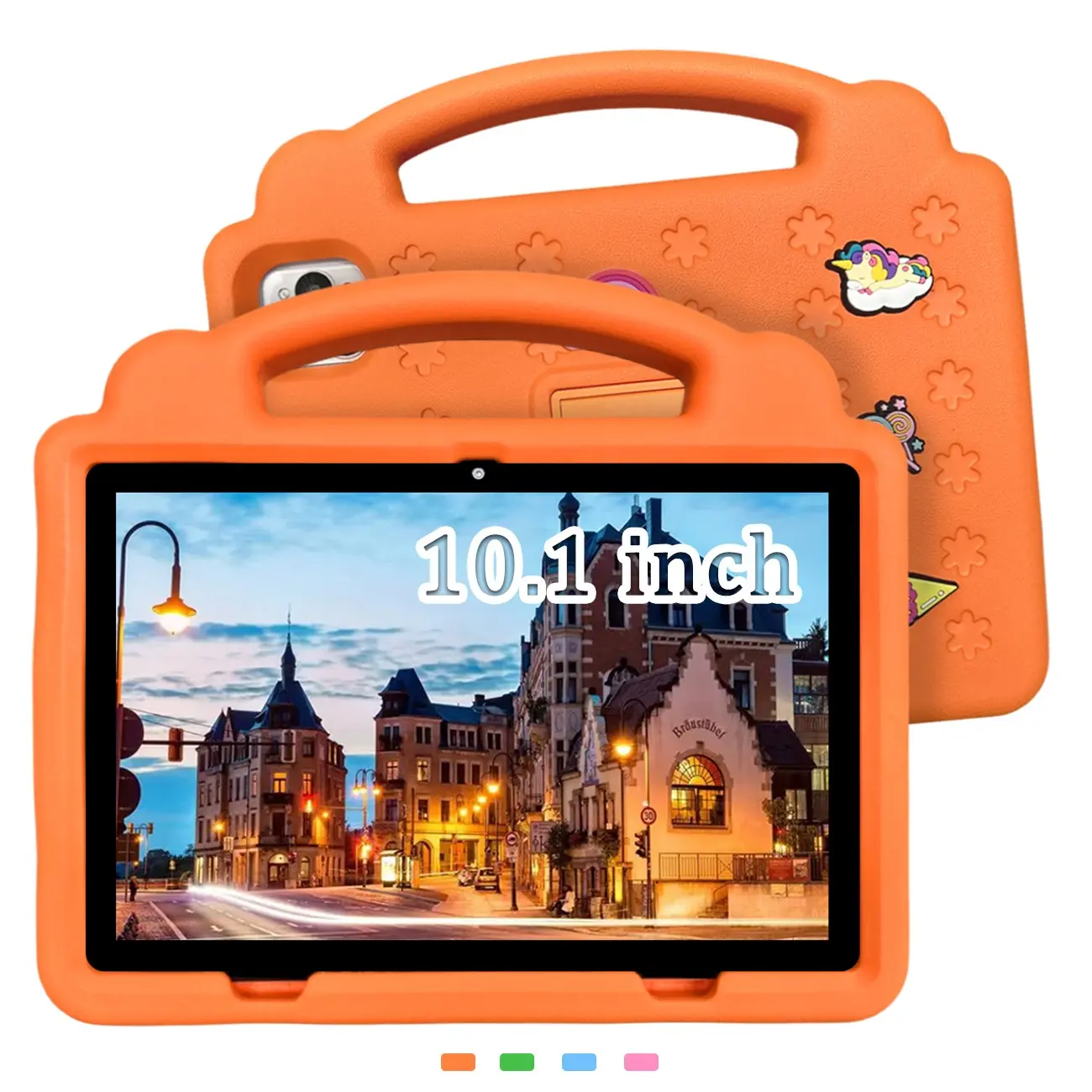 Father's Day gift! 10.1-inch Android Tablet for Kids and Students | Touchscreen Tablet Pc for Learning and Entertainment | 5G WiFi High-Speed Network | Dual Cameras + Shockproof Protective Case |  Ideal for School/Home Use, #SummerWins #SummerFind