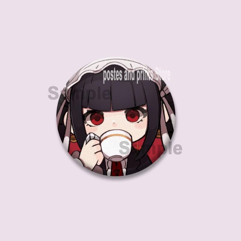 Custom Game Peripheral Danganronpa Round Badges DIY Coin Brooch on Backpack Cartoon Lapel Jewelry Pins Gifts for Kids Friends