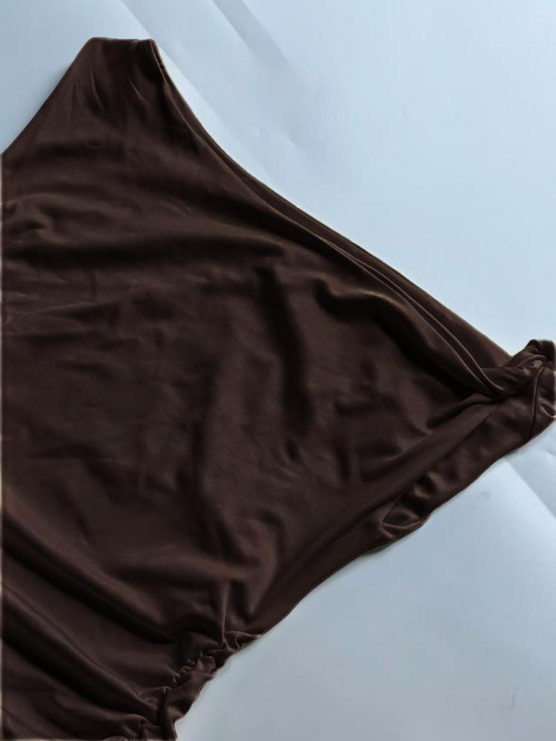 Spring Summer New One Shoulder High Slit Evening Dress, Slim Fit A-Line Floor-Length Gown, Elegant Party Wedding Dress