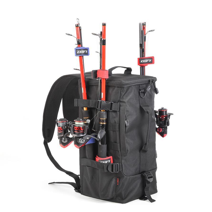 Fishing Tackle Bag, Portable Fishing Gear Storage Bag, Father's Day Gift Shoulder Backpack Sling Bag for Salt Water Fishing, Flyfishing, Solocamping, Picnicaesthetic, Christmas Gift