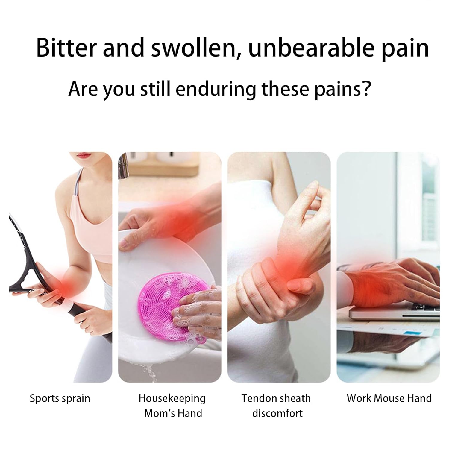 Wrist and Thumb Support for Joint Pain, Tendonitis, Sprain, Hand Instability, lightweight Wrist Compression Sleeves with Thumb Support