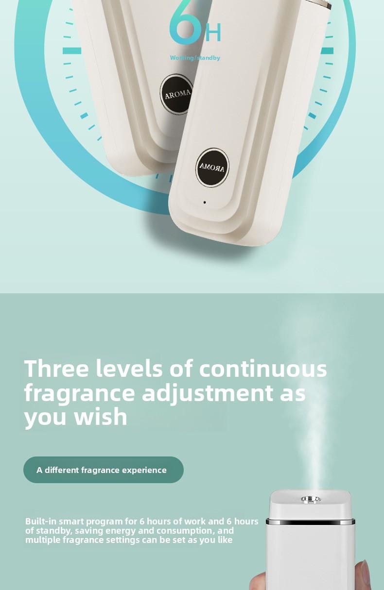 Automatic Aromatherapy Diffuser - Rechargeable Essential Oil Sprayer Suitable for Home, Hotel, Car, and Bathroom, Long-lasting Fragrance Air Freshener# Aromatherapy Diffuser herbal diffuser sterno potpourri bakhoor herbal diffuser sticks diffuser