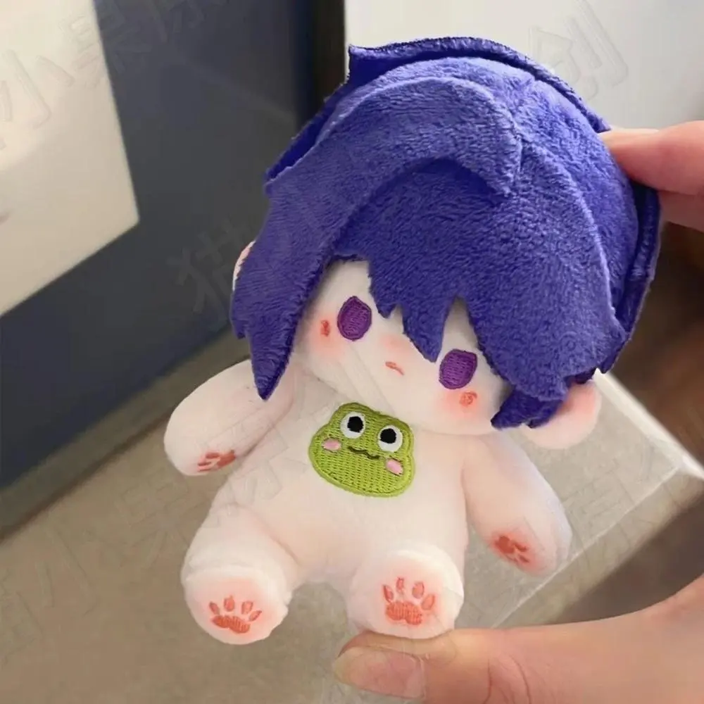 10cm Cosplay Game Valley Stardew Character Purple Hair Eyes Sebastian Plush Toys Super Cute Cartoon Anime Stuffed Plushie Doll