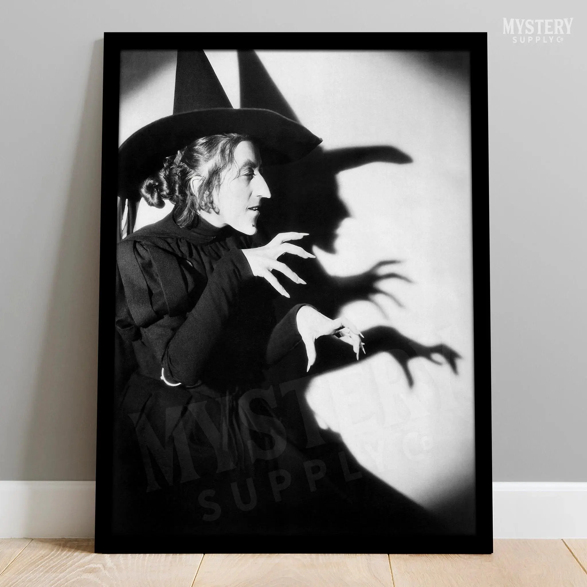 Wicked Witch of the West 1930s Vintage Wizard of Oz Movie Photo Poster / Wall Decor Art Print / Horror Decor / Halloween Decor