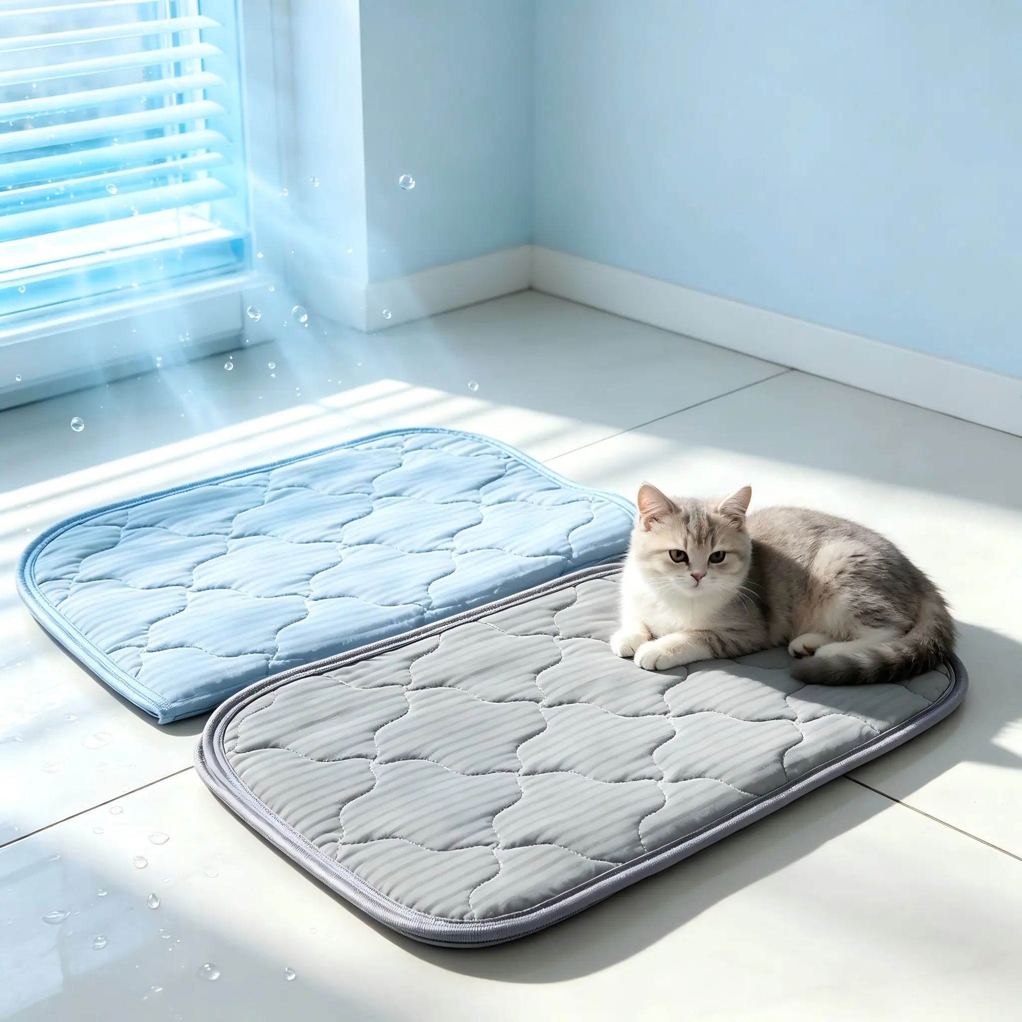 10 Dog Bed Cat Mat Cooling Pad, Comfortable Pet Resting Surface, Ideal for Warm Weather, Durable & Easy Maintenance