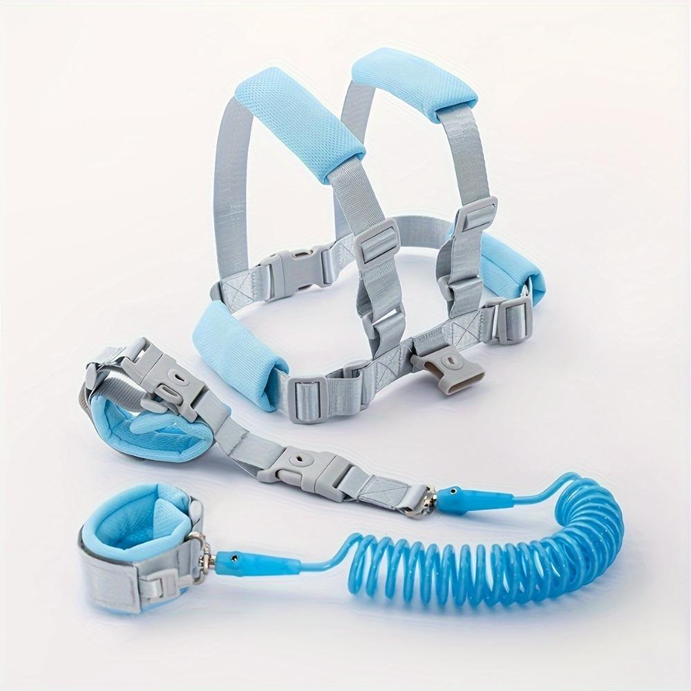 Dual‑Use Anti‑Loss Wristband, Retractable Spring‑Coil Safety Leash Multifunctional Anti‑Lost Strap, Durable Outdoor Essential for Kids Adults, Perfect for Outdoor Outings Anti‑Lost Protection
