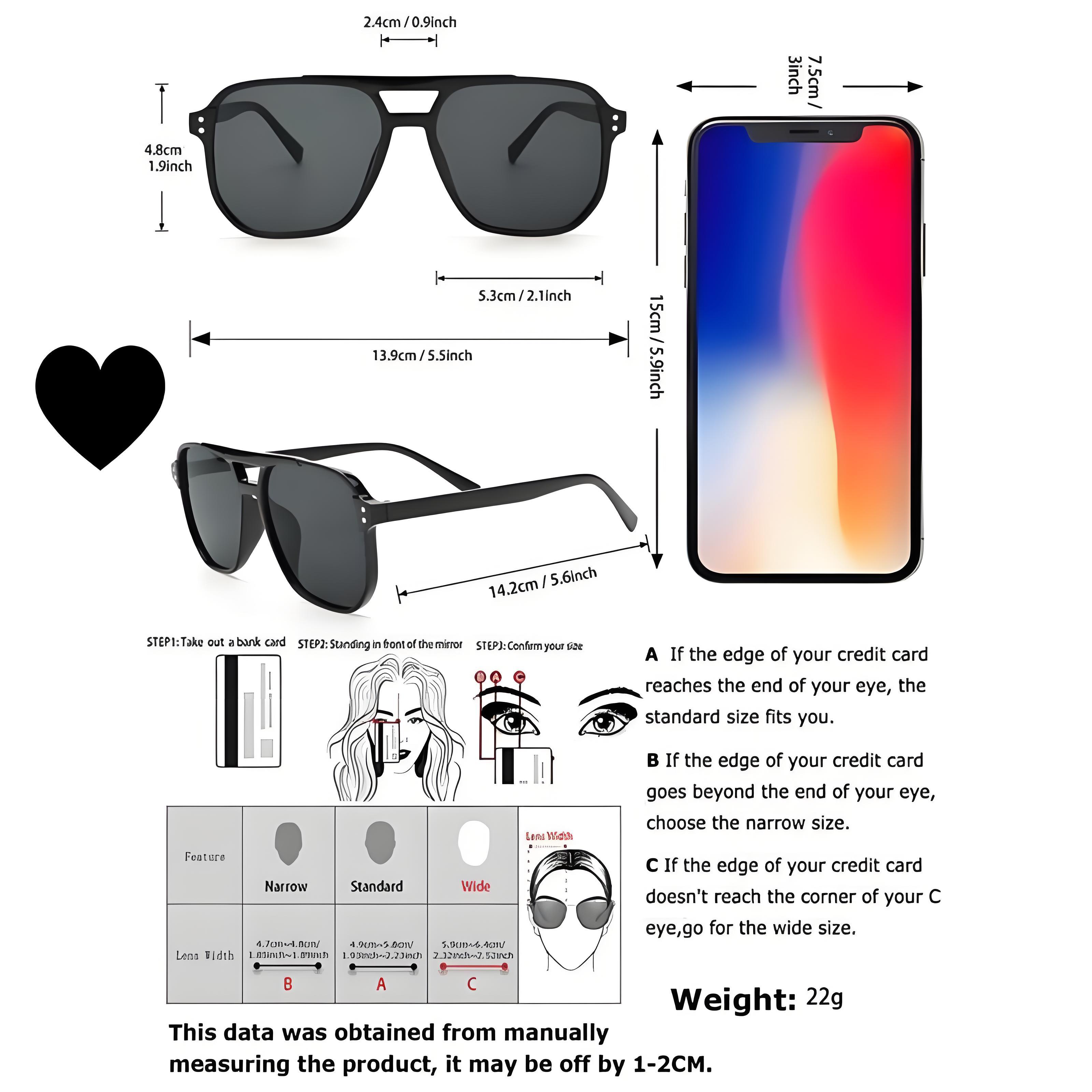 4-Pack Unisex Aviator Sunglasses Set Classic Y2K Style with  Protection Lightweight Frames Versatile for Driving & Outdoor Activities