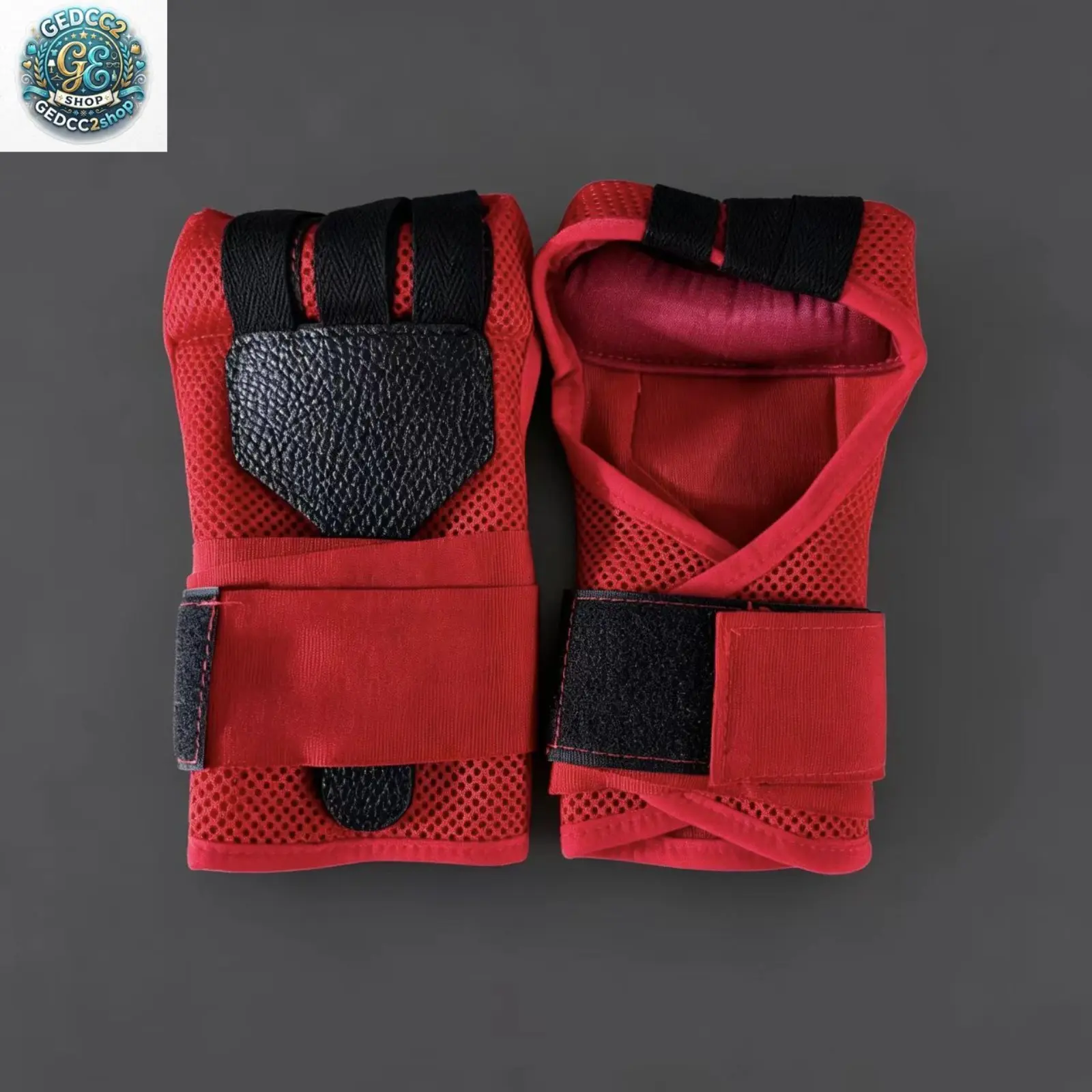 Boxing Gloves with Hand Wraps, Martial Arts Training Gloves, Breathable Punching Gloves for Boxing, MMA, Kickboxing and Combat Sports