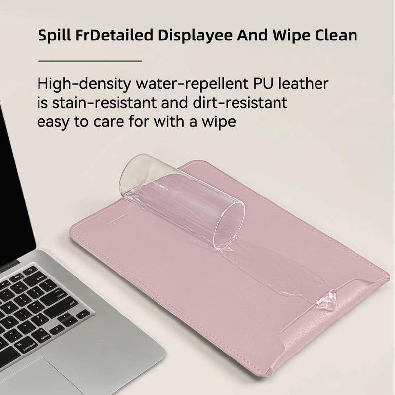 2 in 1 Laptop Sleeve, 1 Count Waterproof Laptop Bag, Multi-functional Laptop Bag for Macbook iPad Air Pro, Laptop Travel Bag