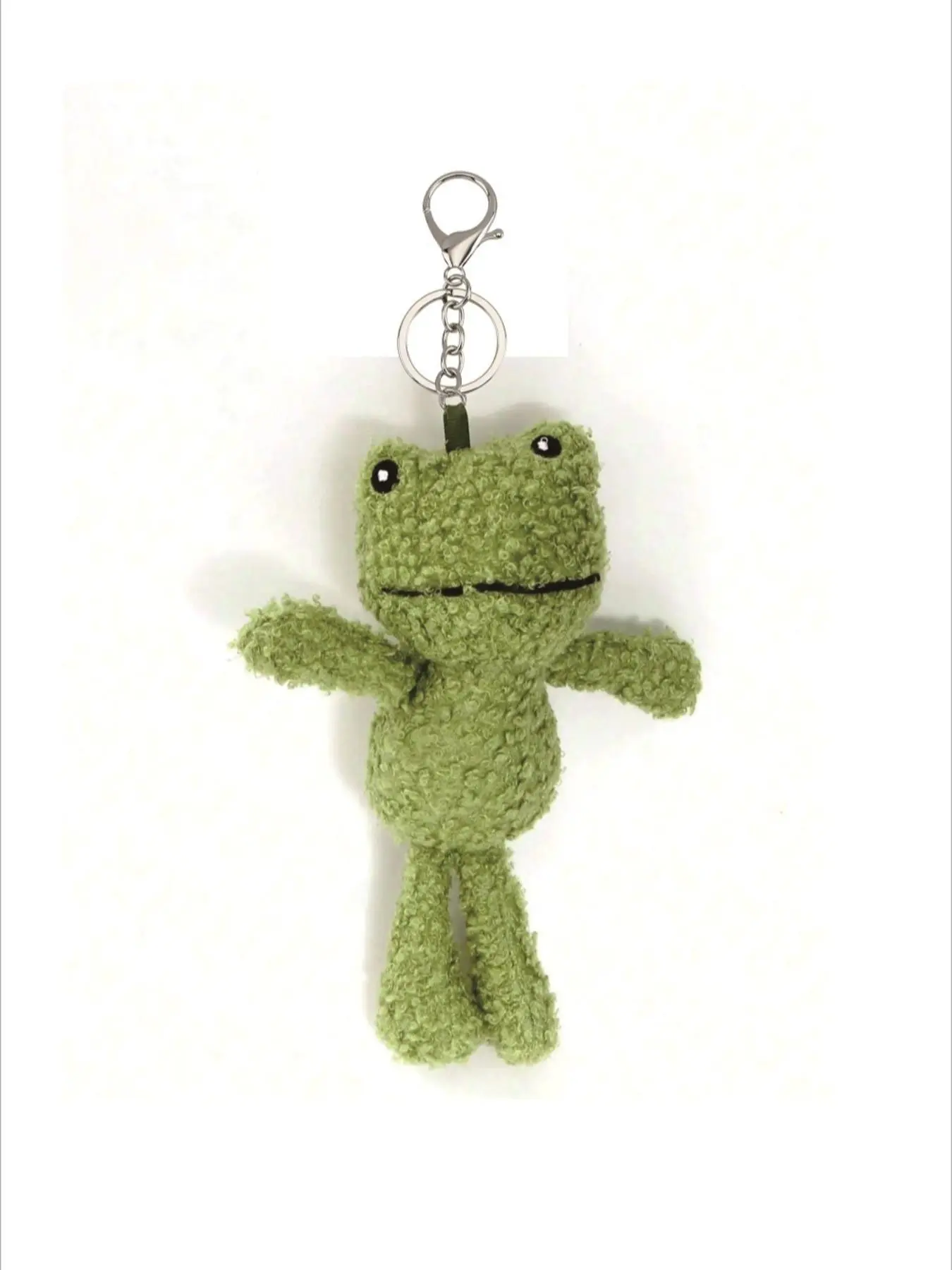 Cute Frog Design Keychain, Cute Animal Design Keychain for Women & Men, Fashion Accessories for Bag Decoration, Keychain For Bags, Cute Keychain Accessory, Animals Keychain Decor