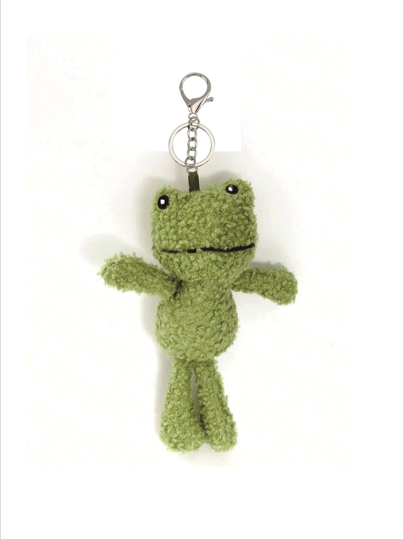 Cute Frog Design Keychain, Cute Animal Design Keychain for Women & Men, Fashion Accessories for Bag Decoration, Keychain For Bags