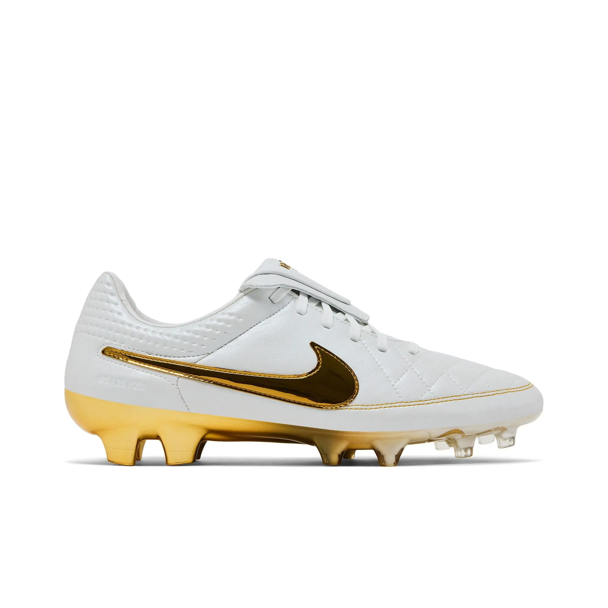 Nike Tiempo Legend SE FG 'Touch of Gold' (Unisex) Metallic Summit White-Metallic Gold Coin football boots IF4388 100