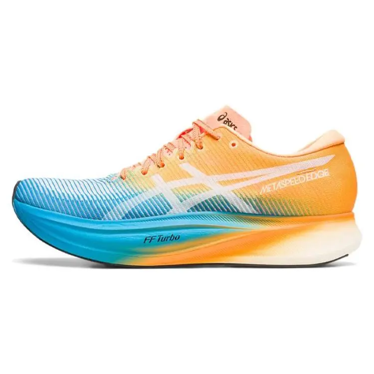 ASICS Metaspeed Edge+ Running Shoes for Men and Women – Lightweight, Carbon Plate, Rubber Outsole, Cushioned Marathon Racing Shoes Verifiable, with credentials and supporting global authentication