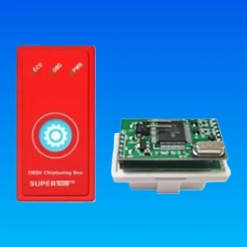 OBD2 Dual-Board Chip Tuning Box with Switch, Up to 35% More Power, Plug and Drive for Diesel and Petrol Cars