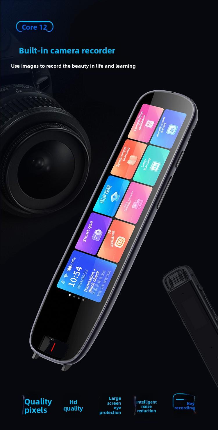 All-Subject Intelligent Student Reading Pen Scanning Pen Offline Large Screen Dictionary Pen Photo Q&A English Translation Pen