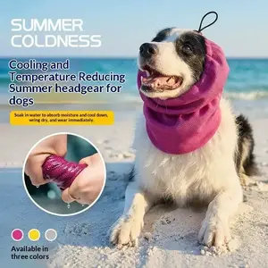 Summer New Pet Cooling Headsets for Dogs, Cool Feeling Cooling Headsets, Sunscreen Headbands