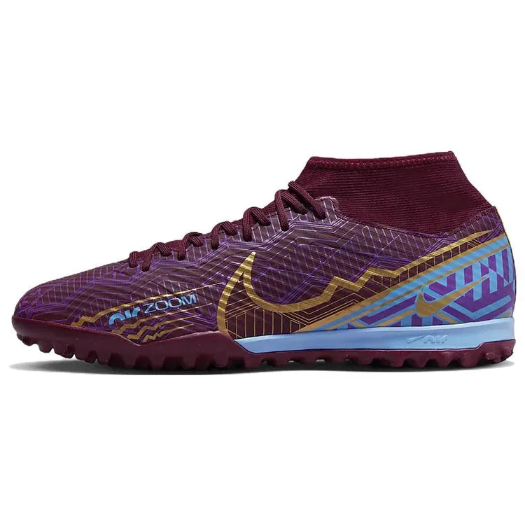 Kylian Mbappé x Nike Zoom Mercurial Superfly 9 Academy TF 'Dark Beetroot' DO9347-694
