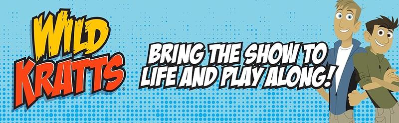 Wild Kratts Creature Power Suit, Chris (Size Large 6-8X) - Includes Vest, Gloves &amp; 2 Power Discs for Halloween Costume, Pretend Play &amp; Dress Up - Officially Licensed Toys- Gift for Kids Boys Girls