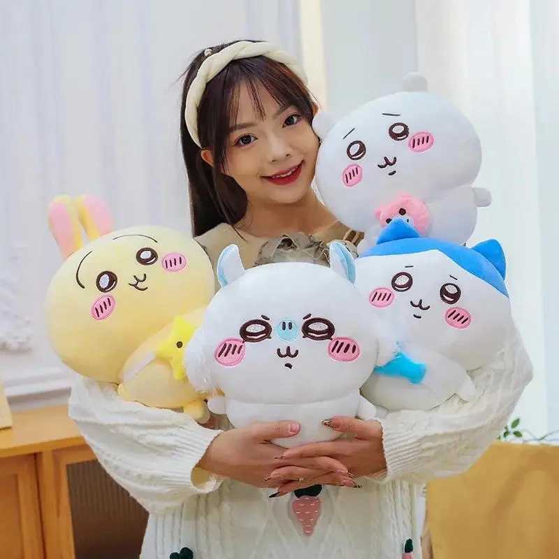 30cm Kawaii Momonga Momonga Cartoon Plush Toy Anime Usagi Soft Stuffed Dolls Pillows Couple Room Decoration Girls Birthday Gift