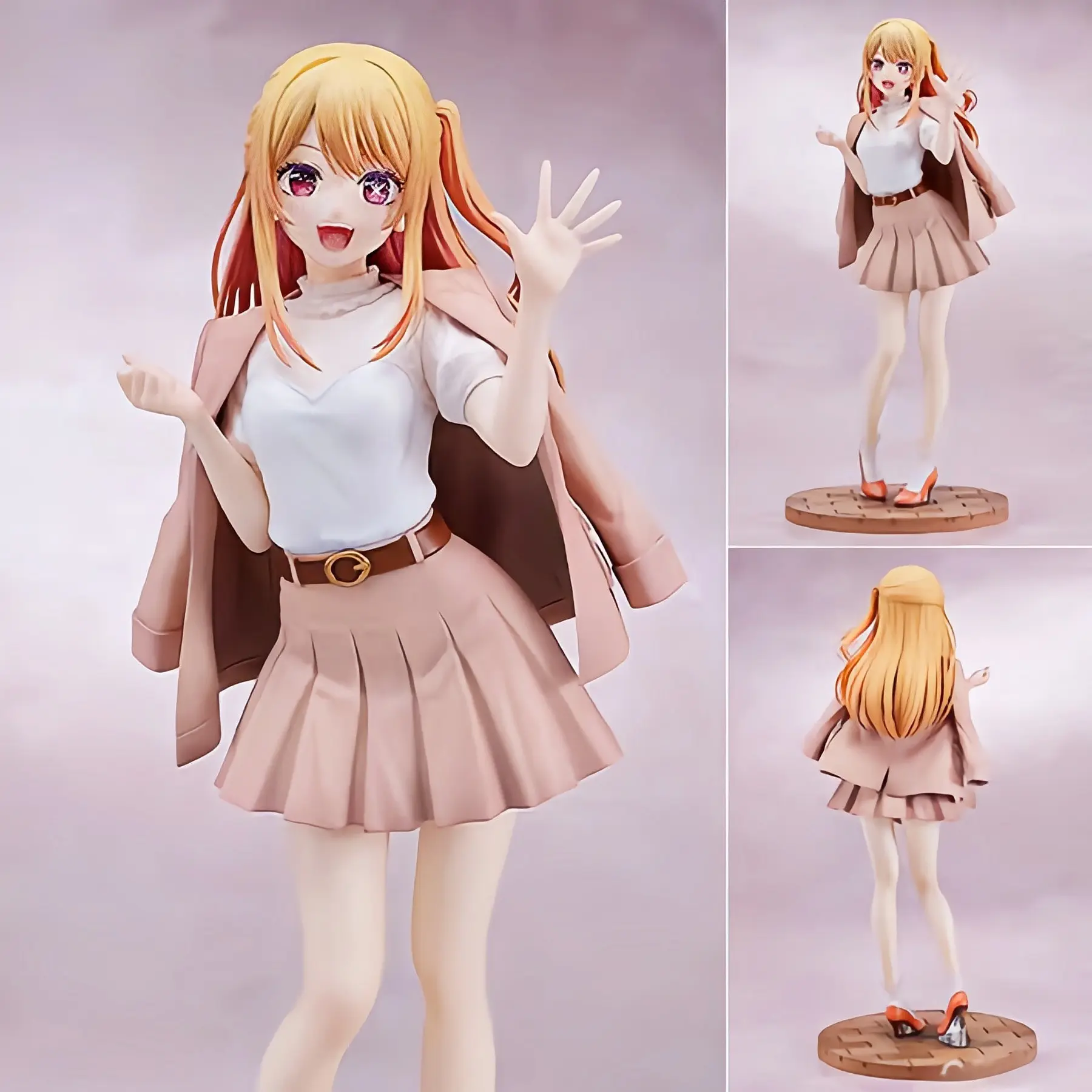 Ruby Hoshino Casual Outfit Standing Figure 23cm, Daily Standing Pose, Anime Desktop Decoration, Collectible Model