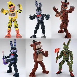 2026 hot item 9L3D Dummy13 Lucky13 Bear Action Figure Toy Full Body Movable Anime Model Stress Relief Desktop Display, Horror Game Collectible