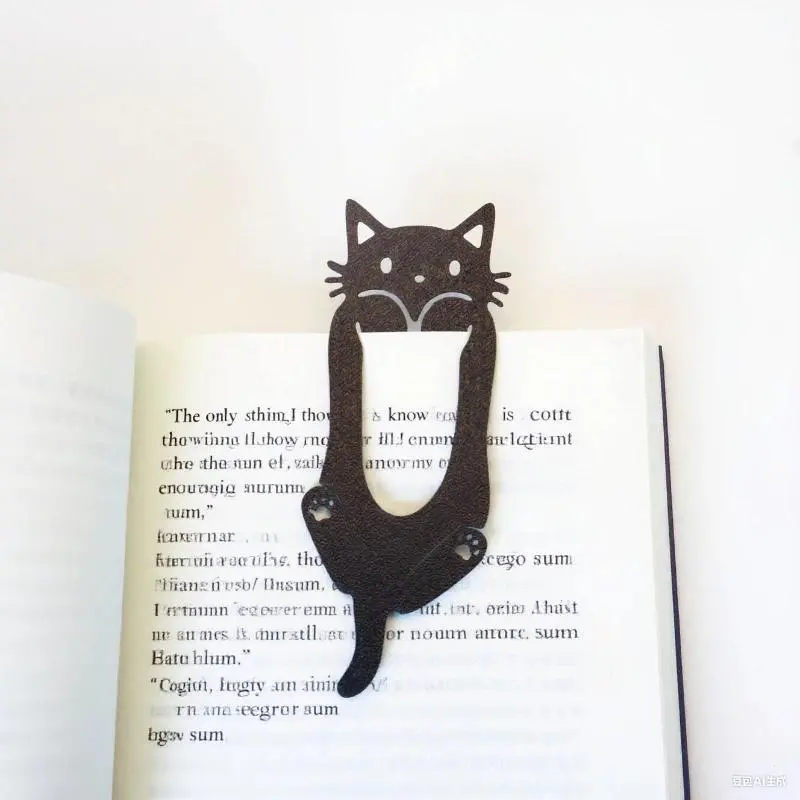 Cute Cat Bookmark Creative Cartoon Animal Bookmark Creative Book Mark Gift for Students Book Lovers