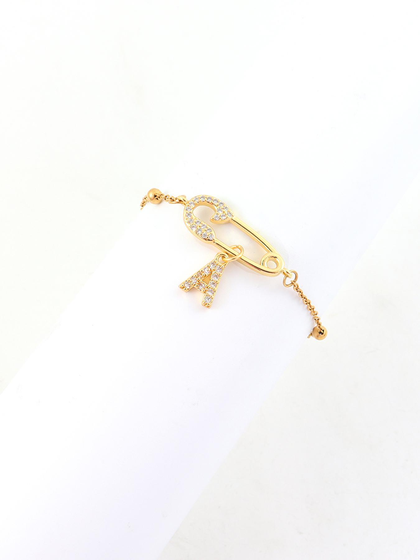 Letter Design Anklet for Women, Fashion Jewelry Accessories for Party, Personalized Daily Clothing Decor, Trendy All-match & Exquisite Jewelry for Birthday Gift, Dainty Layered Anklet, Trendy Fashionable Accessories