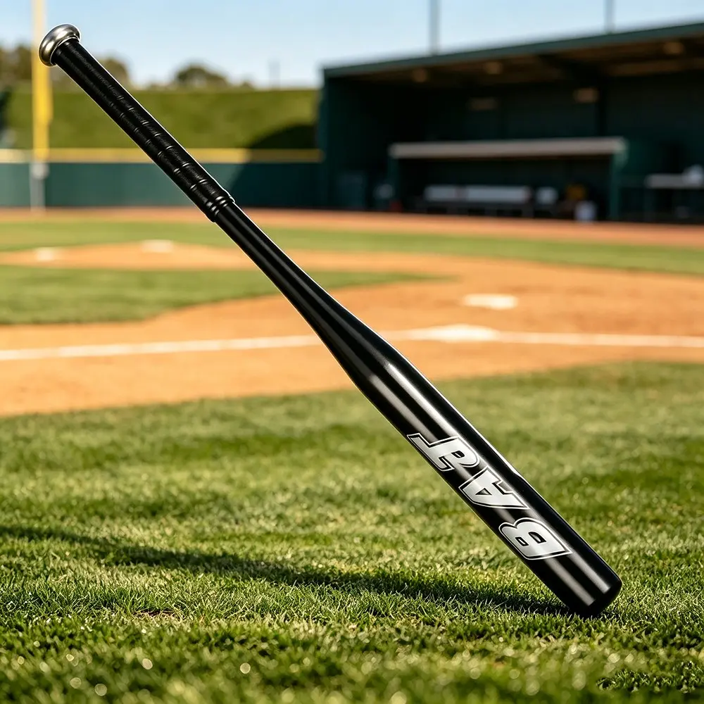 1pc Thickened Full Aluminum Baseball Bat, High Hardness Lightweight Durable Design, Adult Outdoor Training and Game, Sports Equipment