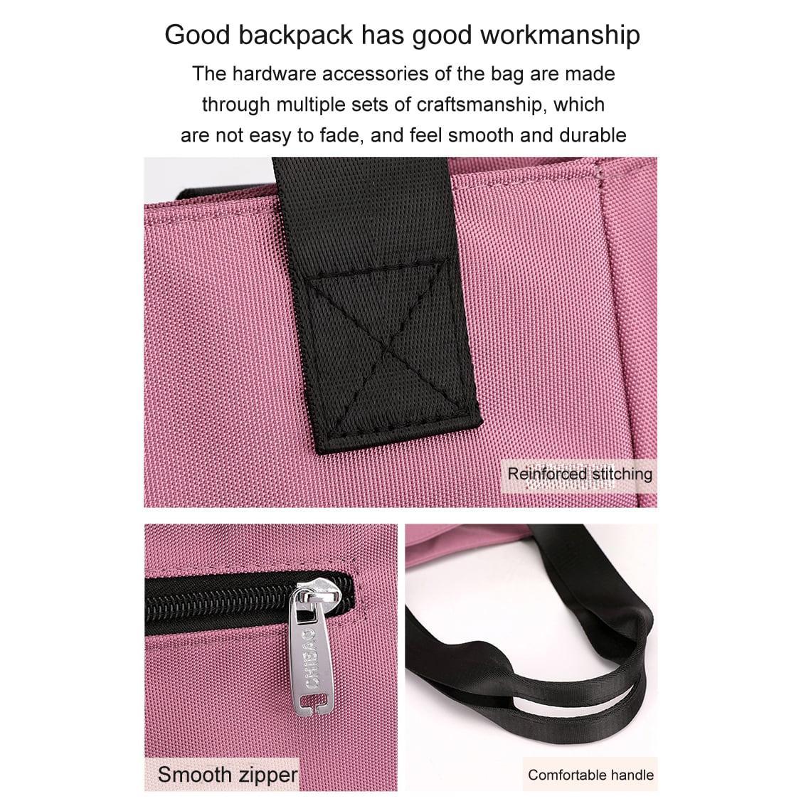 Large capacity waterproof multi pocket nylon shoulder bag for daily use, multifunctional handbag, essential for commuting, recommended latest styles