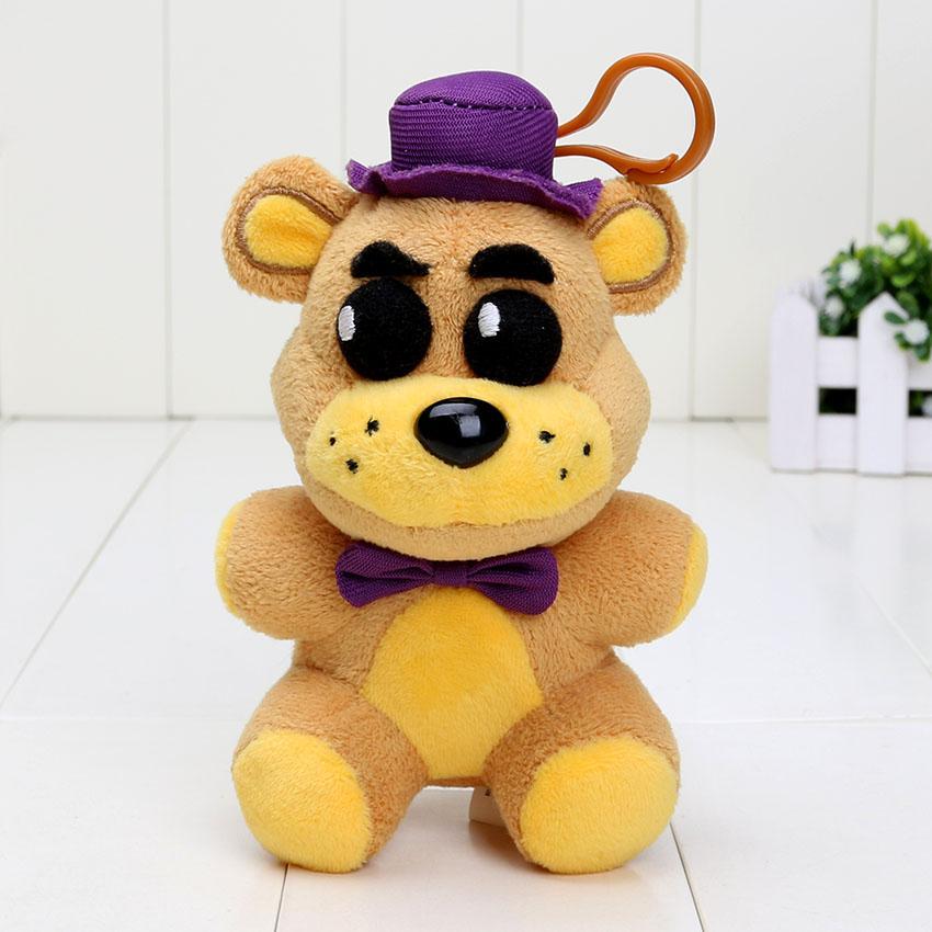 Plush Doll Pendant FN Bear Series Bonnie Rabbit Brown Bear Fox and Other Plush Pendants Male and Female Birthday Gifts
