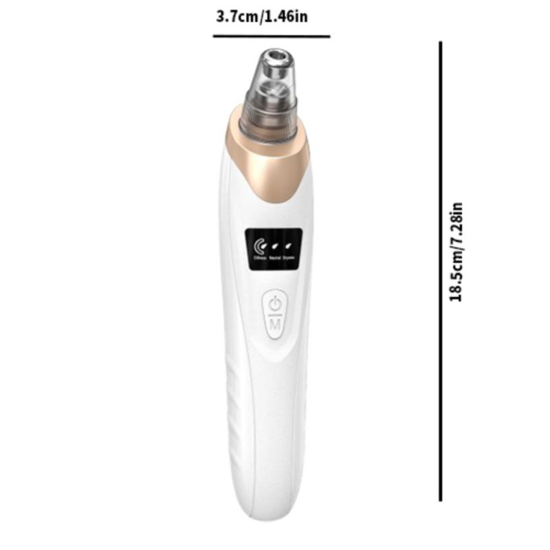 Electric Blackhead Remover, Rechargeable Blackhead Extractor, 3 Levels Adjustable Suction Power, Suction Head, Facial Skin Care Tool, Comfort Electric Blackhead Remover, Rechargeable Blackhead Extractor, 3 Levels Adjustable Suction Power, Suction Head, Facial Skin Care Tool, Comfort