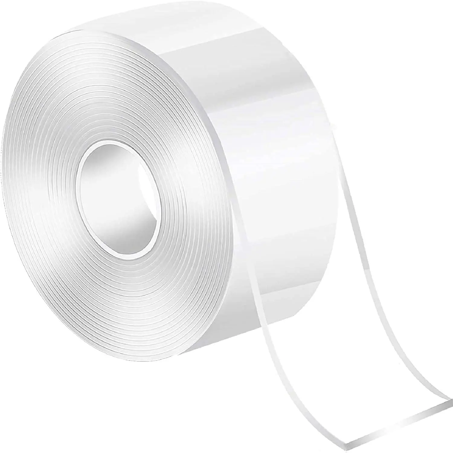2 in x 16.5 ft Double Sided Nano Tape Heavy Duty, Clear Mounting Adhesive for Concrete Walls & Textured Walls –  Hold, Removable, Washable, No  for Posters, Photos, Store Displays