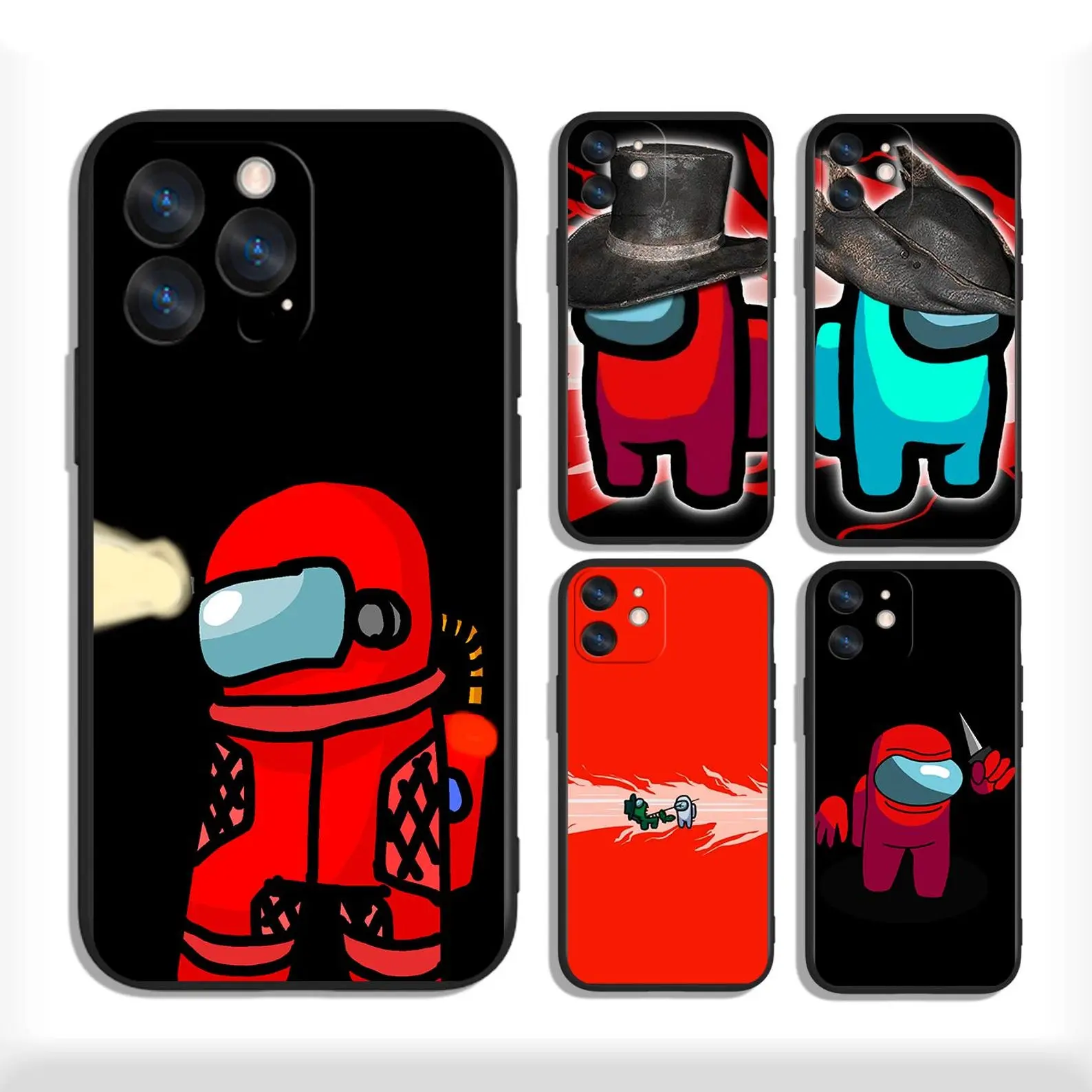"Imposter" style protective case, compatible with the iPhone 11–17 Pro Max/Plus and Samsung Galaxy S23–S25 series, featuring precision cutouts.