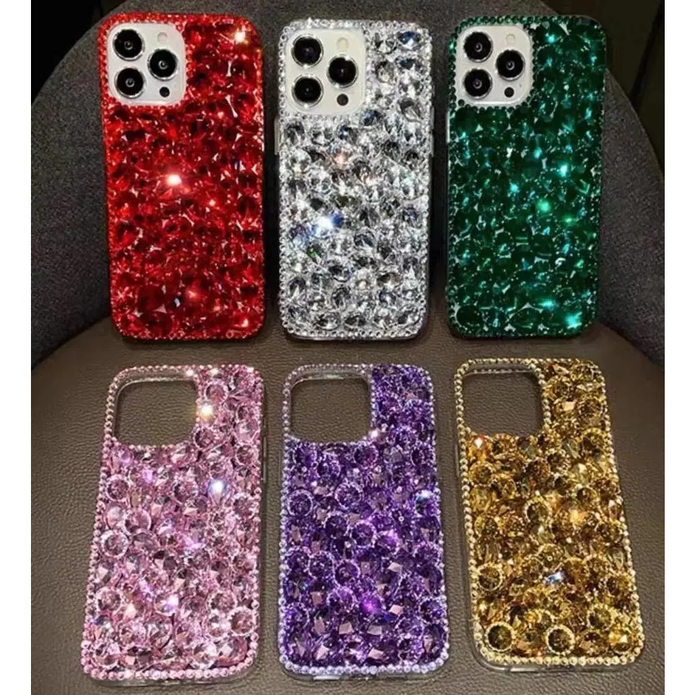 Rhinestone Case for Samsung Galaxy S26 S25 Ultra Edge S24 S23 S22 S21 S20 Plus FE S10 S9 Note 20 10 Case Diamond Phone Cover