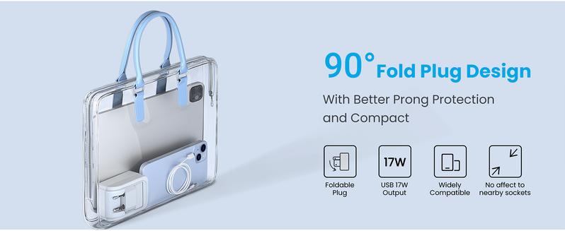 SQ-APT018 1 Pack European Travel Plug Adapter,  Foldable International Power Plug with 2 AC Outlets 3 USB Ports(2 USB C), Type C Travel Essentials Charger for US to Most of Europe EU Italy Spain France