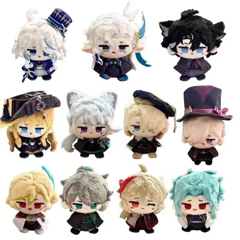 2026 Popular Gaming Genshin Impact Plush Dolls - Wriothesley, Neuvillette, Kaveh, Xiao, Furina, Lyney, Arlecchino, Tighnari - Bag Pendant, Keychain Gift for Toys & Hobbies Enthusiasts